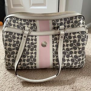 Coach jelly roll style shoulder bag